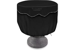 YUYAKACOVER Bird Bath Cover (Black)