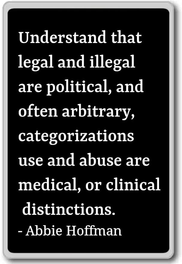 Entender Que Son legales e ilegales politic... - Abbie Hoffman ...