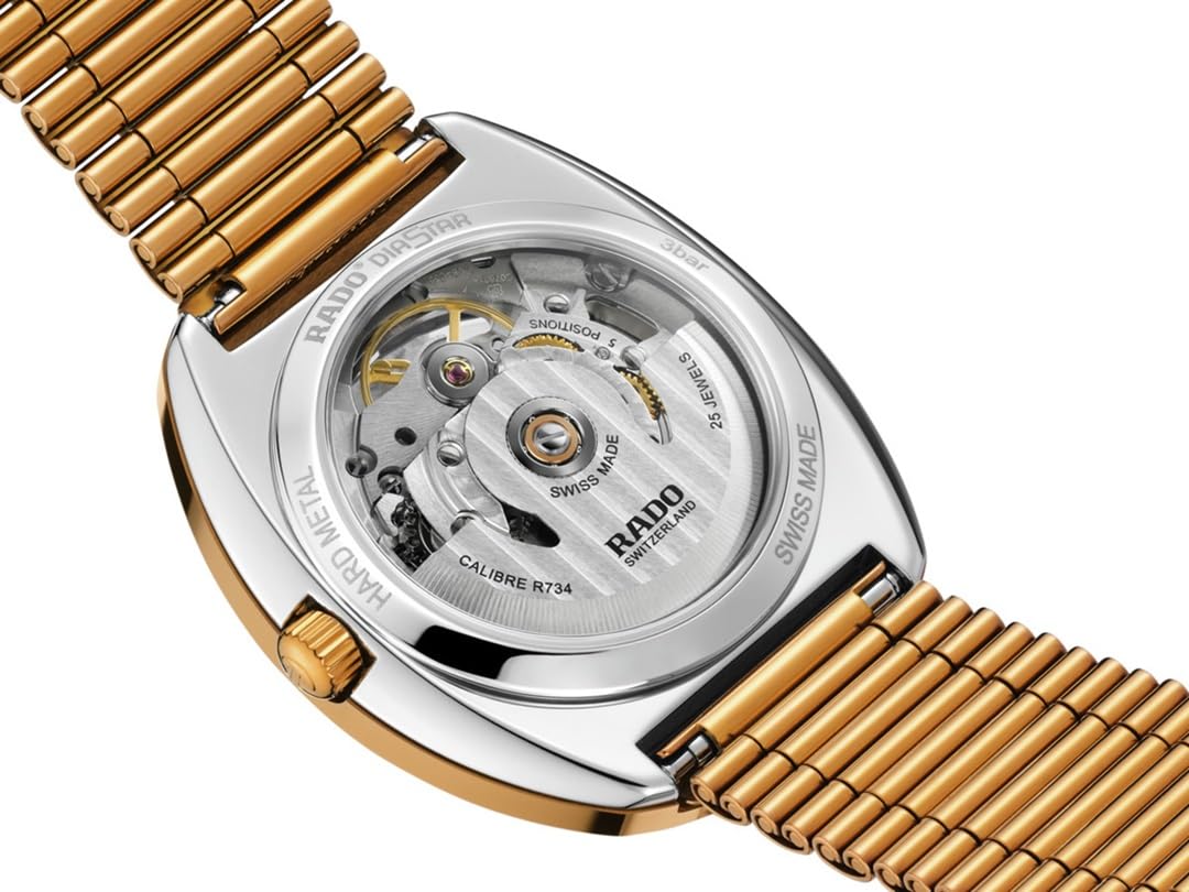 Rado DiaStar Original Open Heart - Men - Swiss Watch - Sapphire Crystal Dial - Stainless Steel/PVD - 6 Cubic Zirconia - 80 Hours of Power Reserve - Automatic - 35 mm