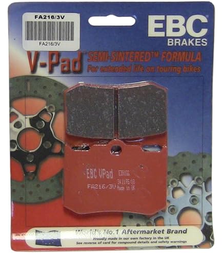 EBC Kevlar Bio FA216/3 Bremsbeläge - Aramid Organisch Für Indian Motorcycles