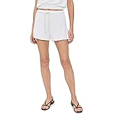 perfectwhitetee Women's Summer Loop Terry Sweat Shorts