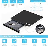 BUNUD USB 3.0 Type C External CD DVD Drive RW Reader Burner SD TF USB Hub Laptop view 2