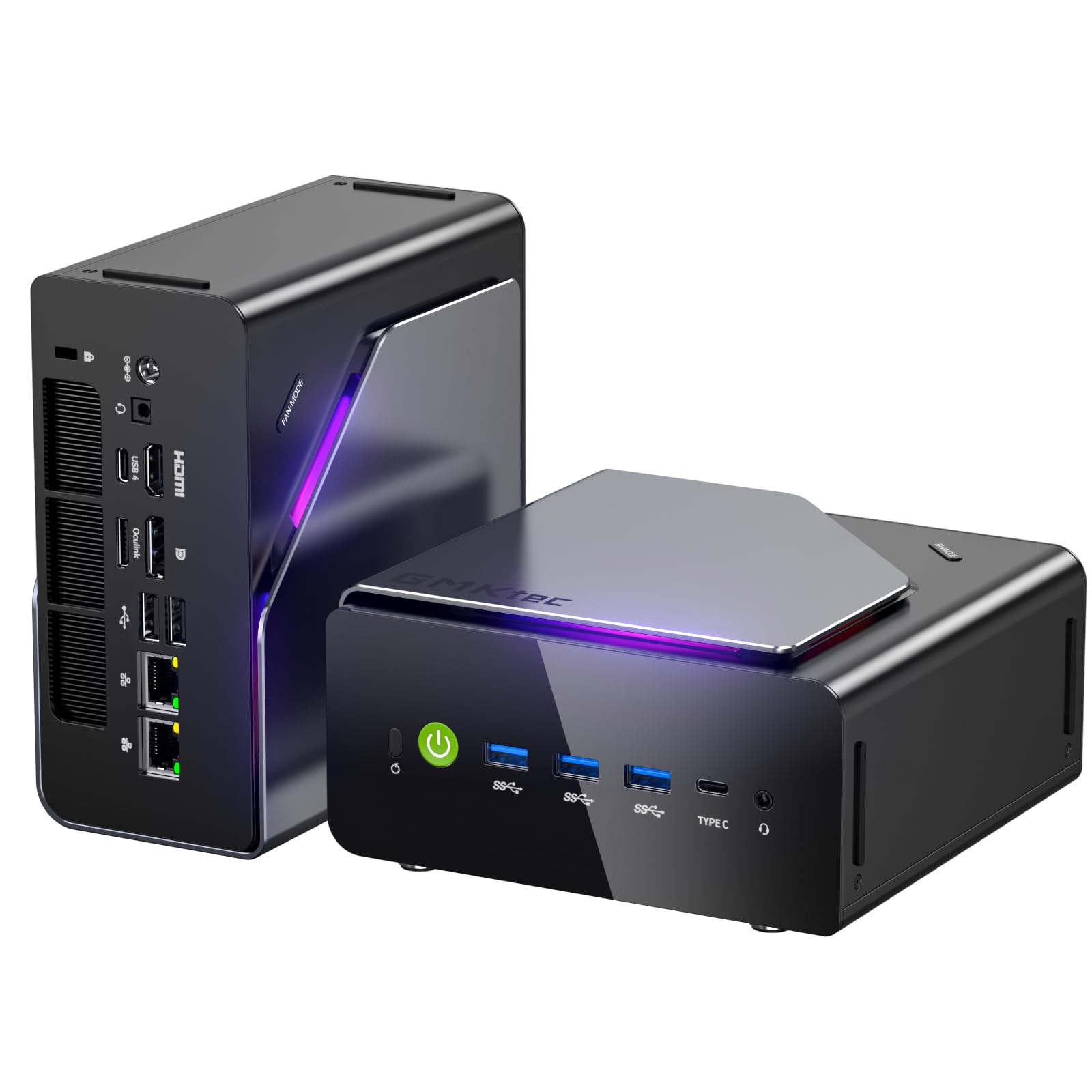 GMKtec Full Spec版 NucBox K15 ミニPC【オフィス・作業最強 ミニPC】インテル Core Ultra5 125U Win11 Pro【96GB DDR5 +24TB SSD (拡張可能)】 TOPS 21 OCulink|HDMI2.1 |DP1.4| USB4.0