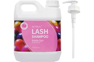 Eyelash Extension Cleanser Bubble Gum 2L Natural Lash Extension Shampoo Professional Eyelid Foaming Cleanser Paraben & Sulfat