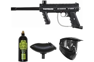 Paintball Tippmann Tippman Platinum Series 98 Custom Anti-Fog Mask and Tank