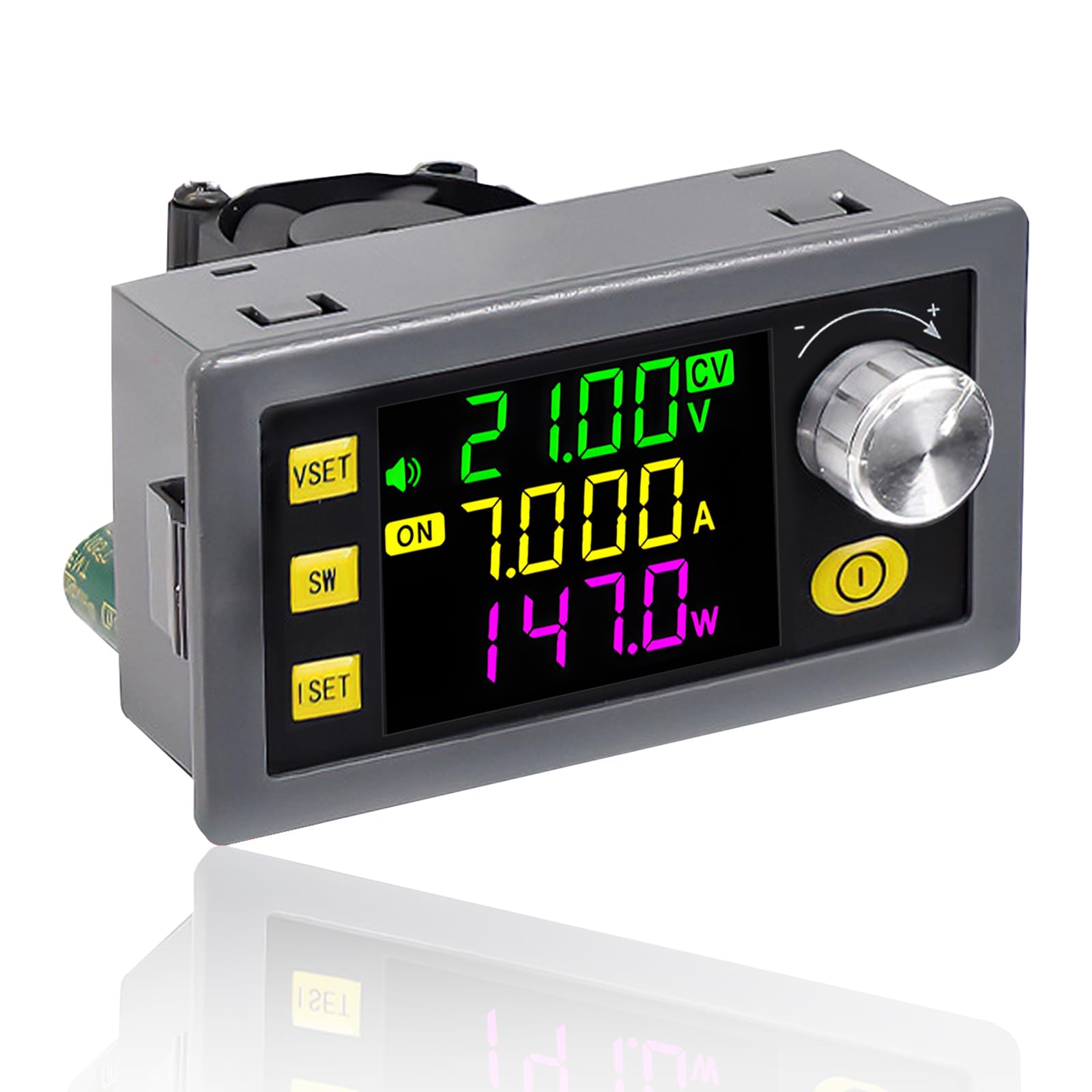 Photo 1 of DC Adjustable Buck Boost Converter,Aideepen 150W Voltage Regulator 12V 24V DC 6-36V to 0-36V CC CV LCD Screen CNC Adjustment Used for Power Supply,LED Lighting,Solar Power Charging