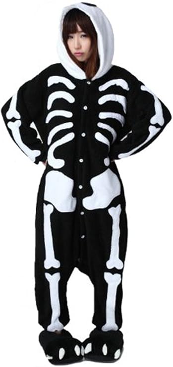 Unisex Adult Animal Onesie (Small, Skeleton) : Amazon.co.uk: Clothing