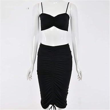 white two piece club dress