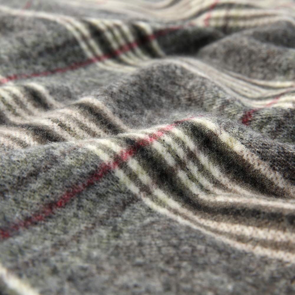 ANDANTINO Women Men Oversized Soft Cashmere Feel Blanket Scarf Pashmina Shawls Wraps Winter Warm Plaid Fringe Scarf ANDANTINO Women Men Oversized Soft Cashmere Feel Blanket Scarf Pashmina Shawls Wraps Winter Warm Plaid Fringe Scarf