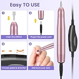 KOOFIT Nail Drill Professional Electric Nail Files 20000RPM USB USB-C view 5