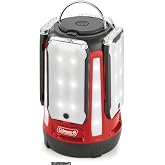 Coleman Multi-Panel LED Lantern: Rechargeable Water-Resistant Magnetic Light Panels Built-In Flashlight USB Charging Port; Excellent for Camping Hunting Emergencies etc
