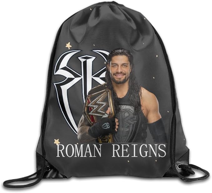 IdWAX Roman Reigns Outdoor Sports Drawstring Bags Backpack