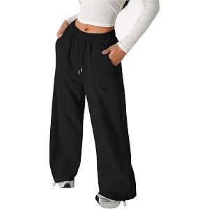 cxzeqwoke Girls Sweatpants Baggy Wide Leg Y2k Sweat Pants Kids Casual Drawstring Elastic Waist Track Streetwear 5-14 Years