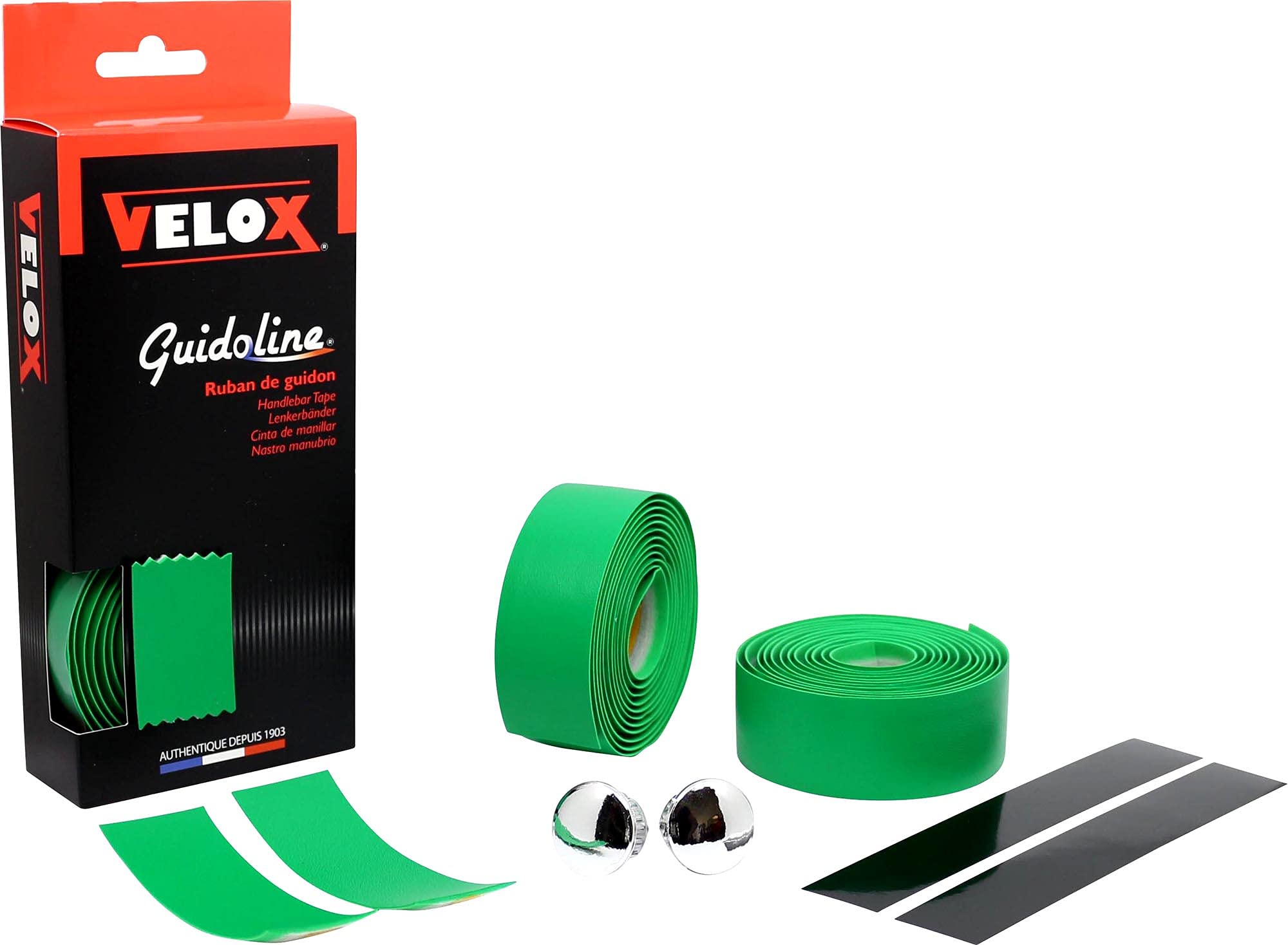 Velox Classic Handlebar Tape, Green, One Size