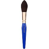 Bdellium Tools Professional Makeup Brush - Golden Triangle 974 Tapered Powder - With All Vegan and Soft Synthetic Fibers, For Sculpt & Shape (Blue, 1pc)
