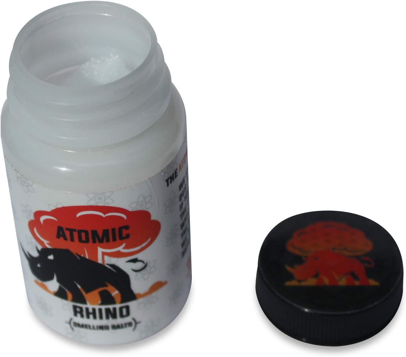 Atomic Rhino Smelling Salts for Athletes 100’s of Uses per Bottle Explosive Workout Sniffing Salts for Massive Energy Boost Just Add Water to Activate Pre Workout: Health & Personal Care