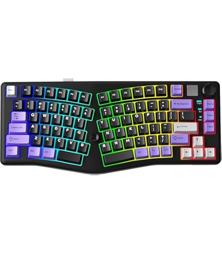 Amazon.com: Odpaltoy A75 Alice-Layout Mechanical Keyboard with