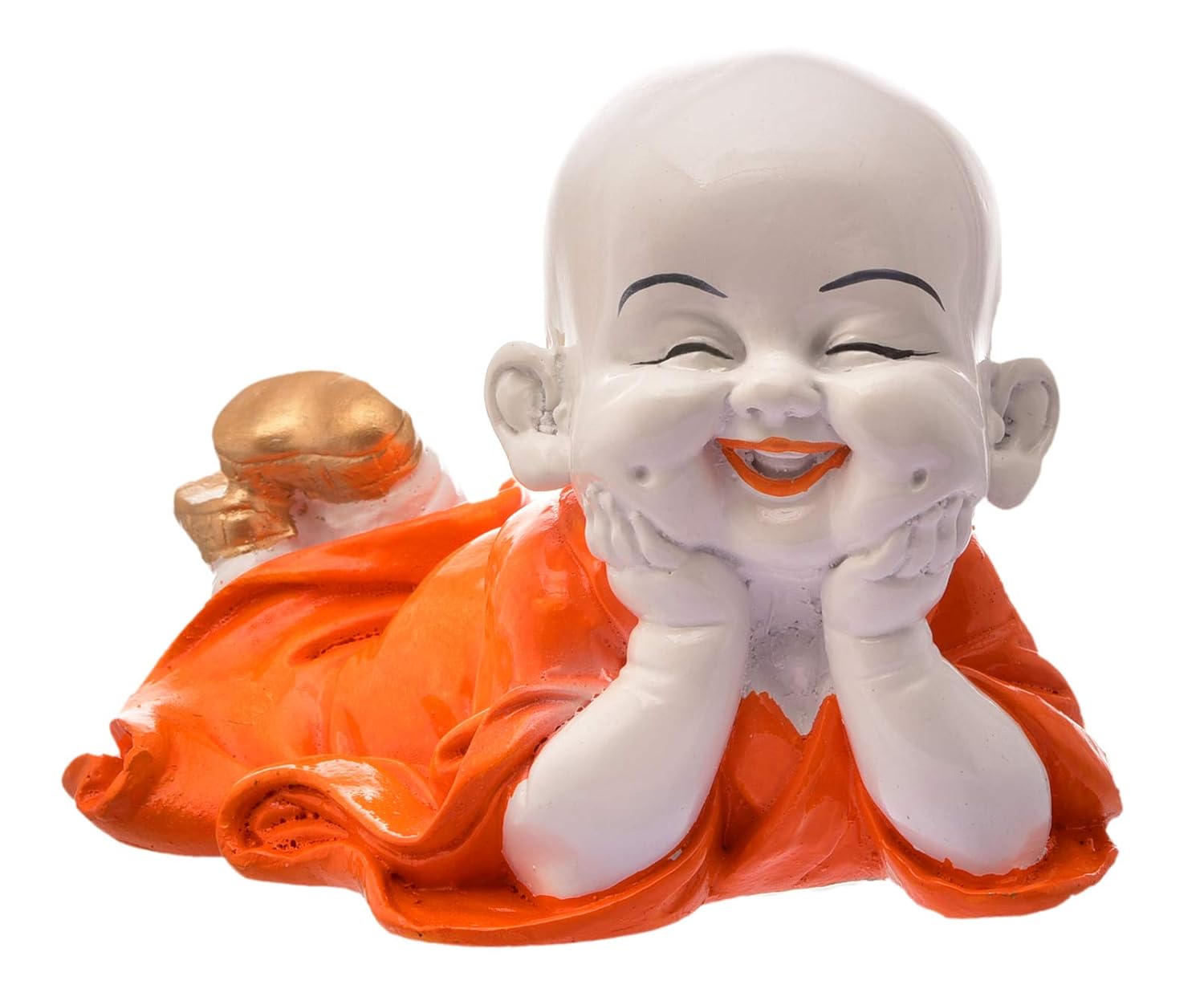 Buy Karigaari India Polyresine Laughing Buddha Showpiece Online at Low