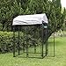 Sandinrayli Medium Outdoor Dog Kennel Cat Pet Shelter Waterproof Cover Shade Enclosure House Cage