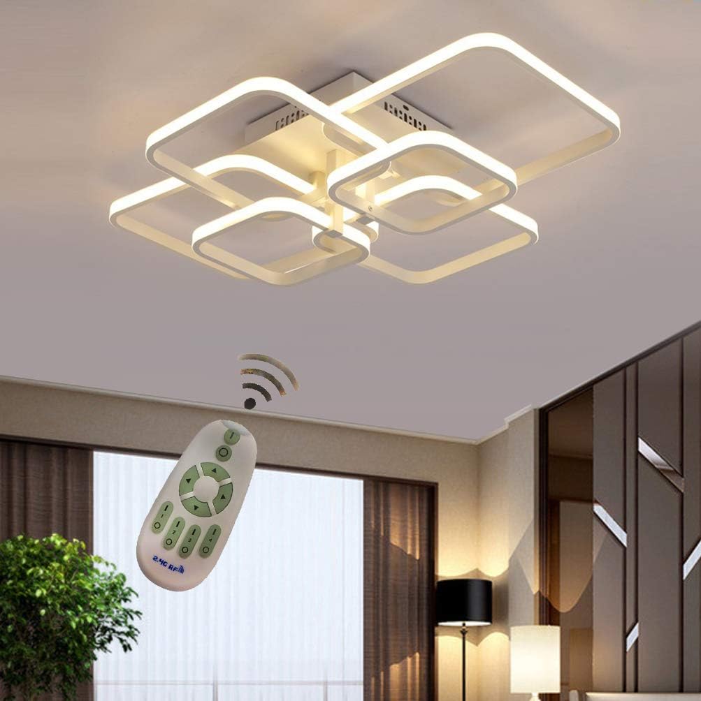 Led Deckenleuchte Dimmbar Deckenlampe mit Fernbedienung