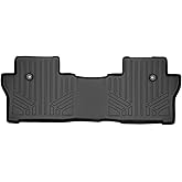 SMARTLINER Custom Fit Floor Mats 2nd Row Liner Compatible with 2019-2025 Honda Passport