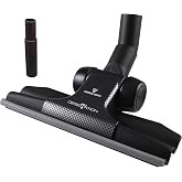 Wessel RD 285 Designation Dual-Surface Floor Brush, 1.25-1.5 in. Adapter | Dual-Surface for carpet, hard wood, LVP and more - Ultra-Thin 0.25 inch clearance - 11.2 in wide Edge-to-Edge Cleaning