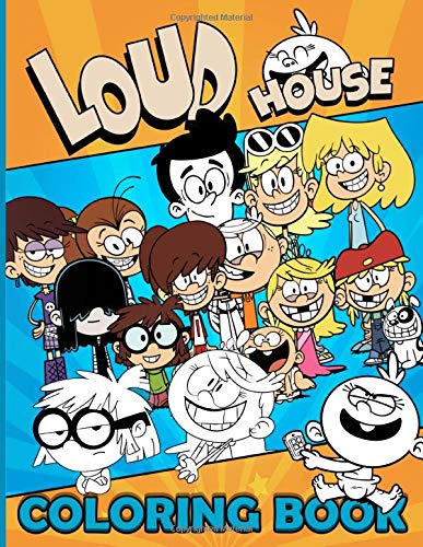 Loud House Coloring Book Loud House Stress Relief Coloring Books For Adults Tweens Ellis Carter 9798645012861 Amazon Com Books