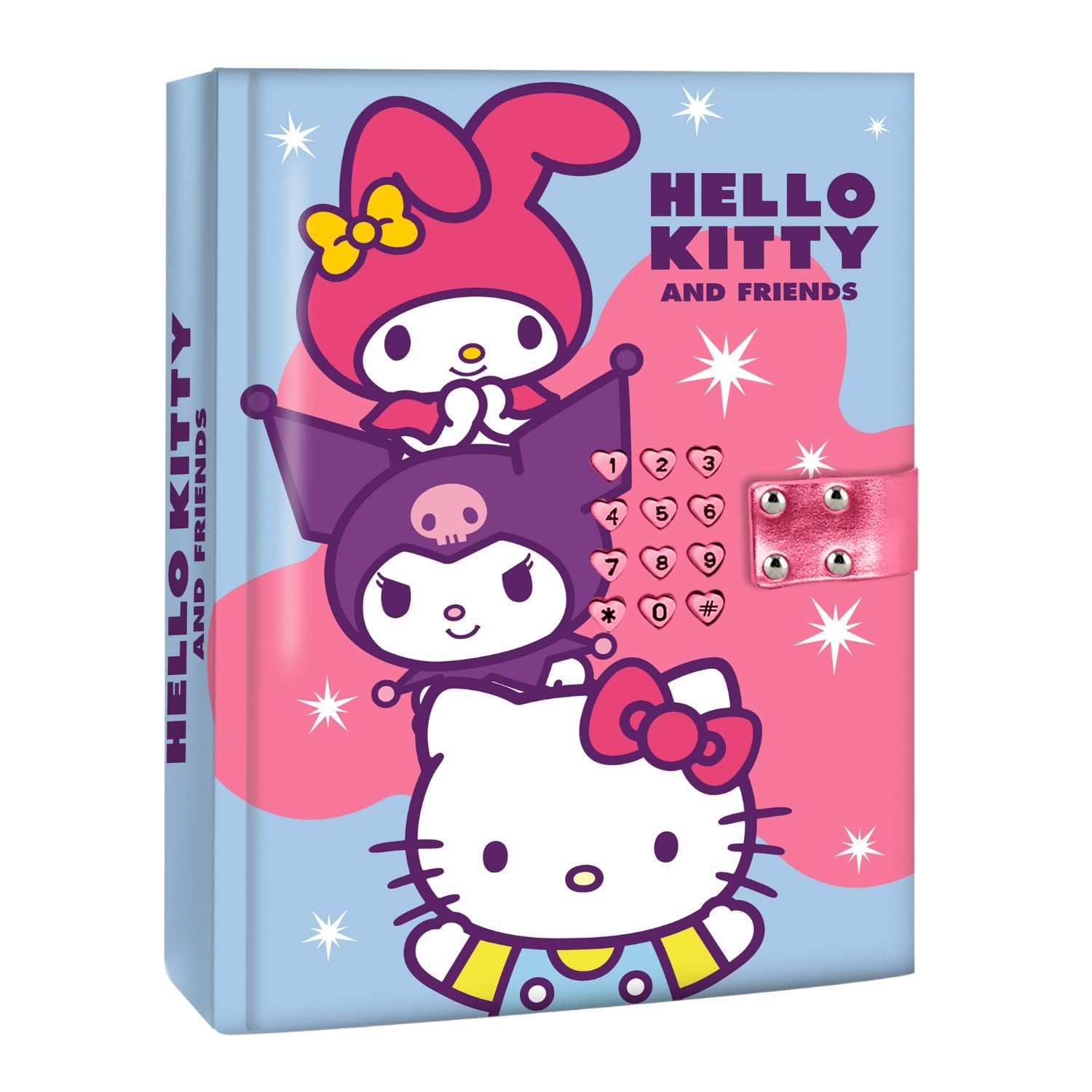 Kids Licensing -Electronic Secret Diary + Sound HELLO KITTY & FRIENDS