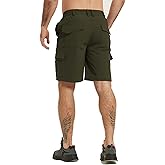 Men's Cargo Work Hiking Shorts Lightweight Quick Dry Waterproof Outdoor Golf Shorts for Men Fishing Travel Camping