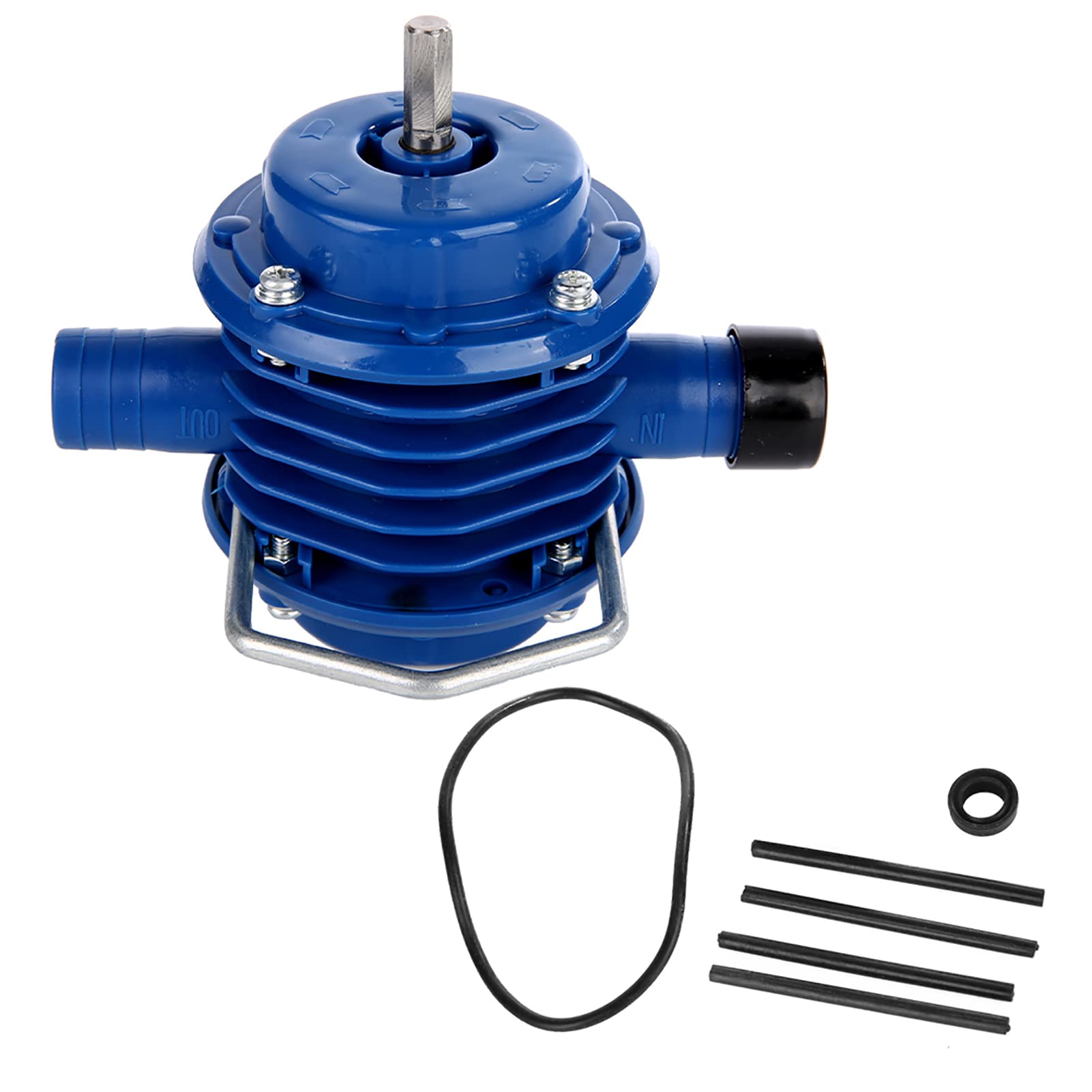 Hyuduo Manual Hand Drill Pump Self-Priming Plastic Drill for Garden, Home & DIY Tasks Lightweight, Compact, Easy-to-Use Hand-Powered Drill Tool