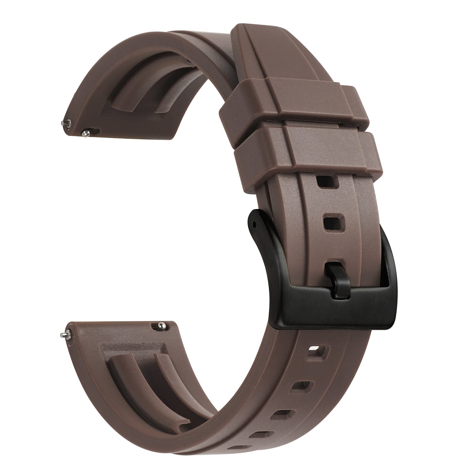 WOUKUP Silicone Watch Bands Quick Release Rubber