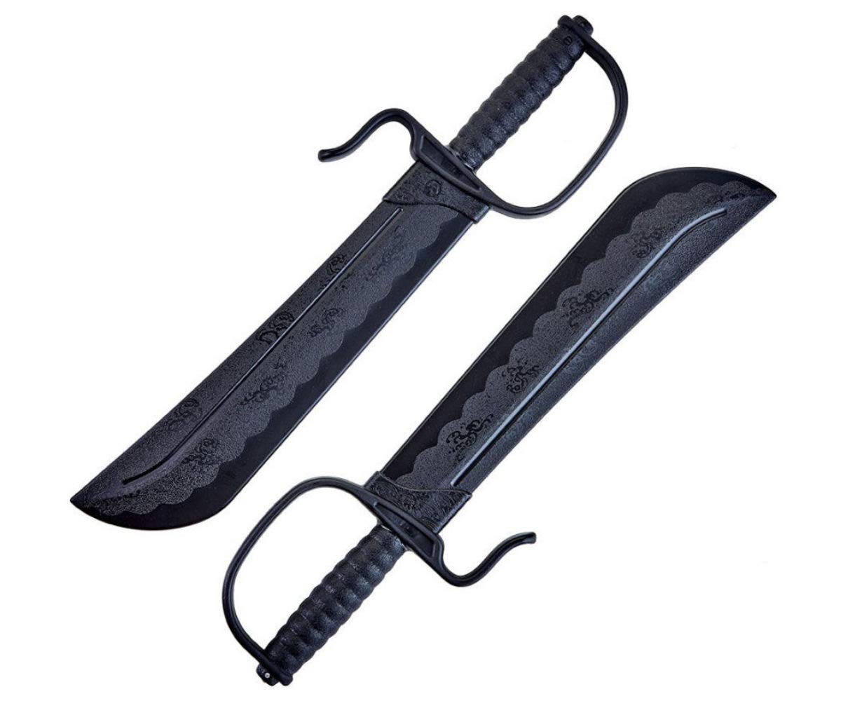Playwell Martial Arts Black Polypropylene Plastic Wing Chun Training Knives