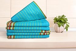 Urban Villa Kitchen Towels Waffle Stripes Dish