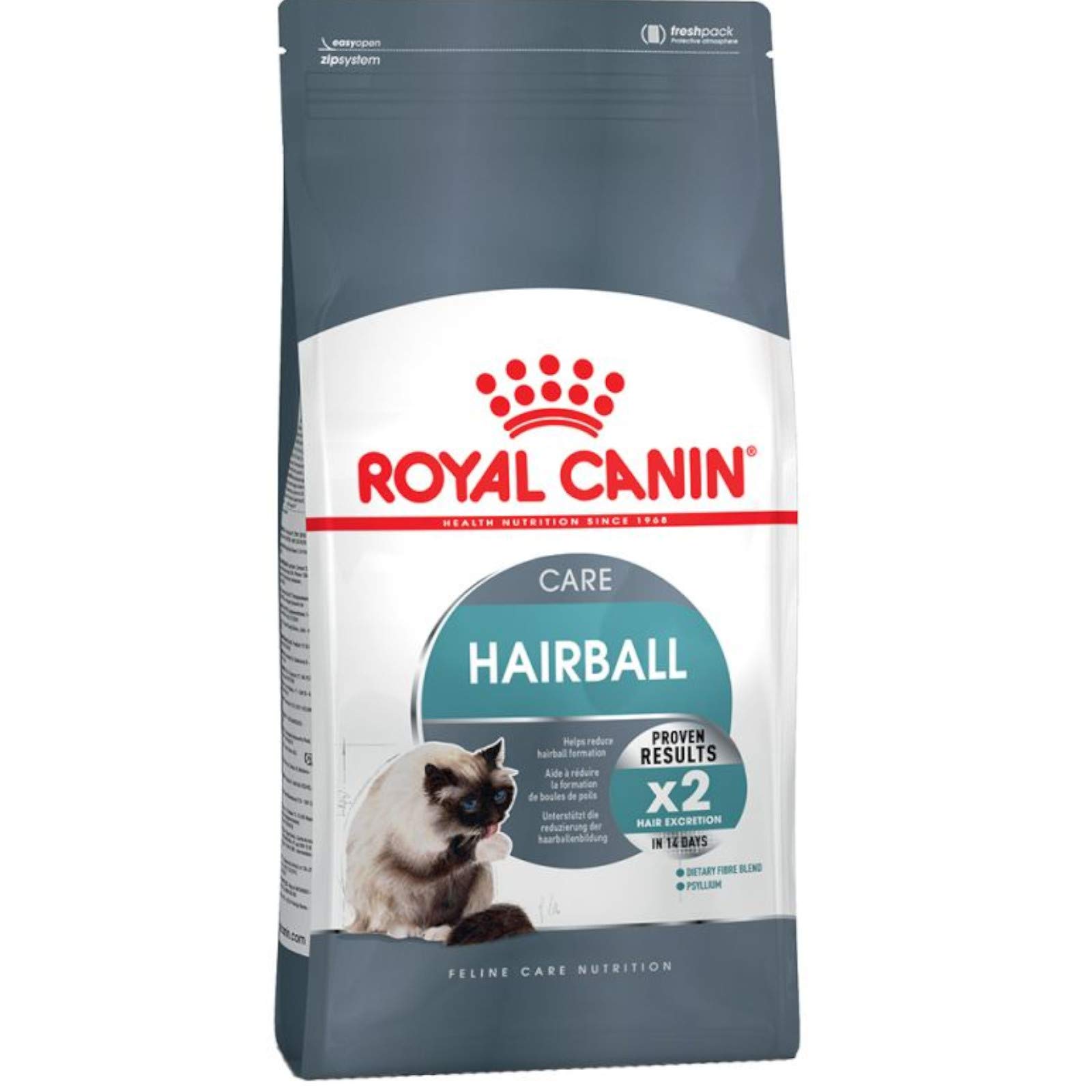 ROYAL CANIN Cat Food Hairball Care 34 Dry Mix 4 kg