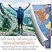 Scratch Off World Map Poster with Outlined US States - Durable Color World Map for Travelers - Scratch Maps Make Great Gifts for World Traveler - Visit Countries Map + Scratch Pen + Bag Tag by O.e-c