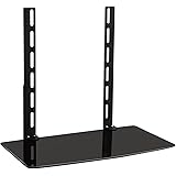 Mount-It! LCD, LED, Plasma TV Wall Mount Bracket for Cable Box, DVD Player, Stereo Components Shelf (1 Shelf)