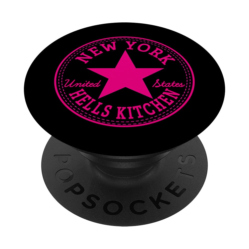 NEW YORK CITY NYC United Hells Kitchen Manhattan souvenir PopSockets Swappable PopGrip