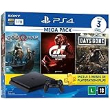 Console PlayStation 4 Mega Pack 12 - God Of War, Gran Turismo, Days Gone