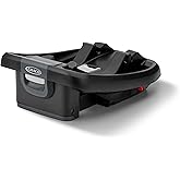 Graco Gomax Infant Car Seat Base, Black | Compatible Only with Graco GoMax Infant Car Seat, Quick &amp; Easy Installation, SnugLock Technology, 4 Recline Positions