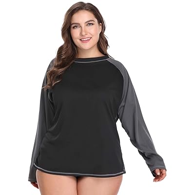 Swim tee plus size Clearance