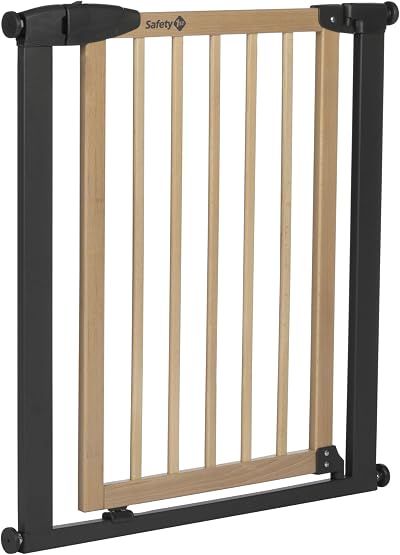 Safety 1st Simply Close Wood and Metal Baby Gate 73–80 cm No Drill