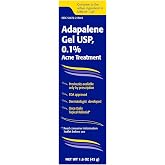 TARO Ohm Adapalene 0.1% USP Gel, Paraben Free, Retinoid 1.6oz | Acne-Prone Facial Treatment for Sensitive Skin, Prescription Strength