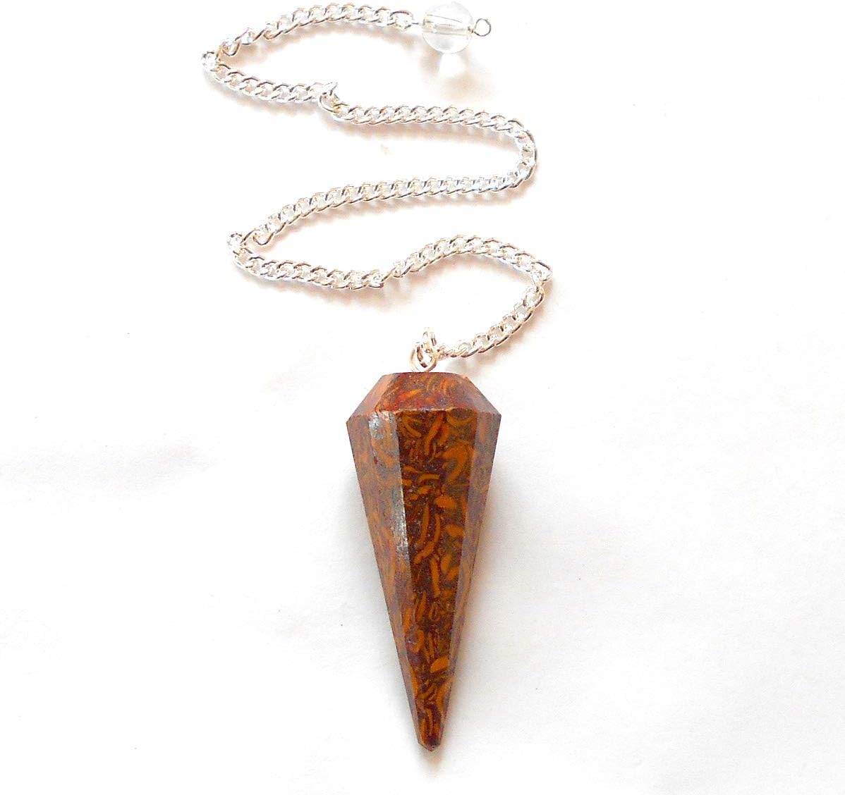 earthegy Miriam Stone Faceted Gemstone Pendulum
