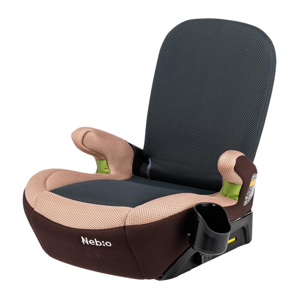 Nebio ジュニアシート R129 ISOFIX ラップピット 125～150cm 小学生 2way ブースターシート 低反発クッション 洗えるカバー 取付簡単 LapPit ネビオ商品画像