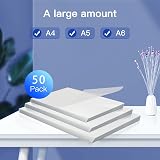 MAXDONE Premium Clear Thermal Laminating Pouches 50 Pack 3 Mil A4 A3 view 4