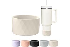 SHOW-YA Silicone Boot for Stanley Cup Accessories - Protective Silicone Boot for Stanley 40 oz,30 oz Tumbler,Anti-Slip Bottle Bottom Sleeve Cover, Stanley Boot