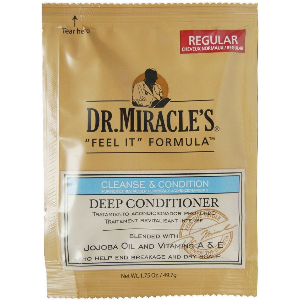 Dr. Miracle's Feel It Formula Deep Conditioning Treatment, 1.75 oz (Pack of 11)