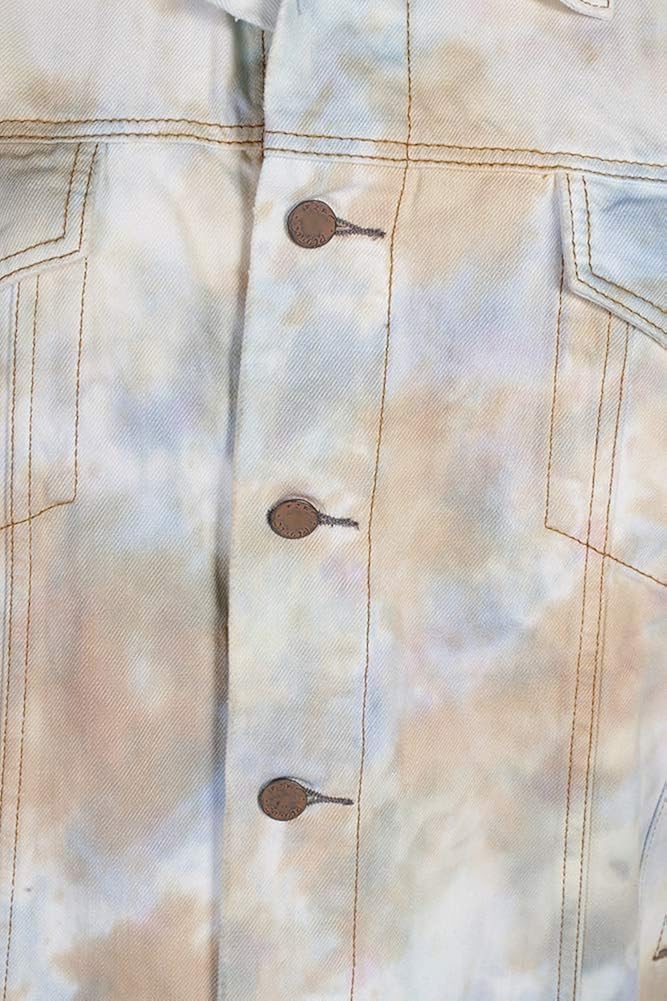 Free People Womens Tie Dye Denim 
