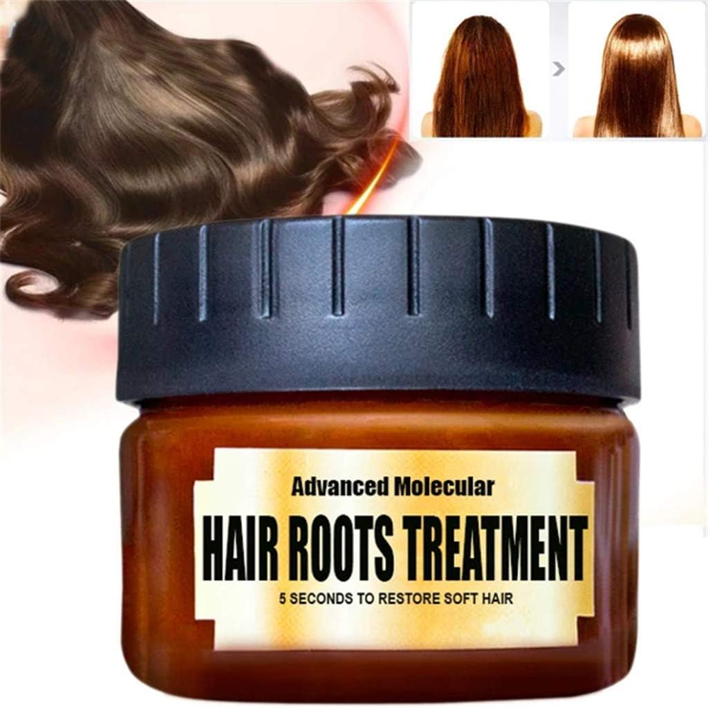 Chartsea Hydrating & Repairing Hair Mask, Hair Detoxifying Smoothing Advanced Molecular Hair Roots Treatment Eleminate Dry Damaged Hair Recover Elasticity Hair 60ML