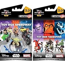 Disney Infinity 3.0 Edition: Toy Box Takeover and Toy Box Speedway Game Expansion Bundle - Not Machine Specific